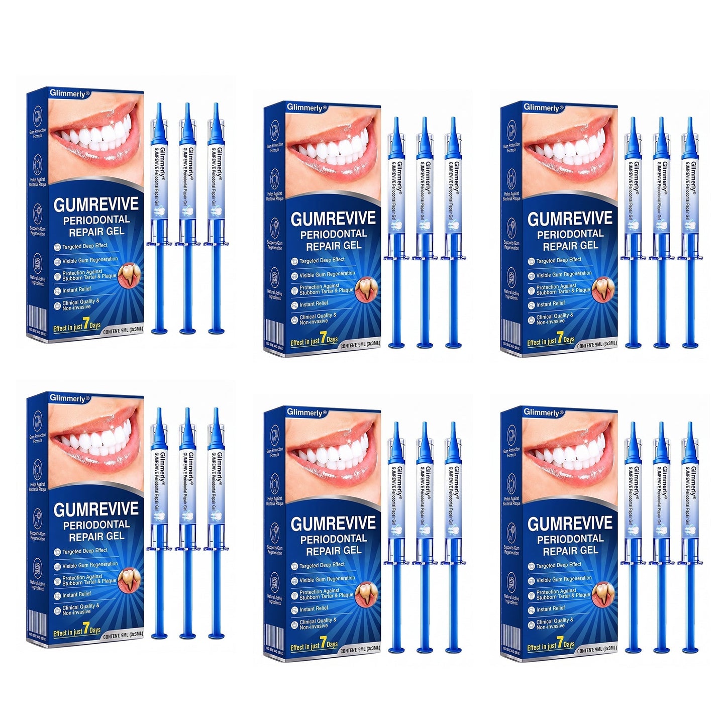 𝐆𝐥𝐢𝐦𝐦𝐞𝐫𝐥𝐲® 👀GumRevive periodontal repair gel💪