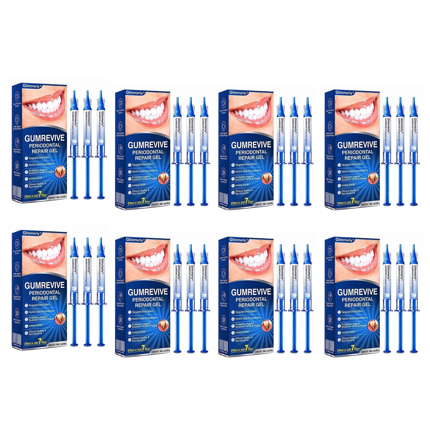 𝐆𝐥𝐢𝐦𝐦𝐞𝐫𝐥𝐲® 👀GumRevive periodontal repair gel💪