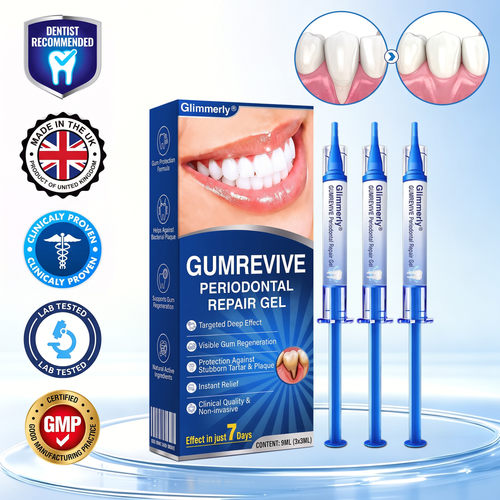 𝐆𝐥𝐢𝐦𝐦𝐞𝐫𝐥𝐲® 👀GumRevive periodontal repair gel💪