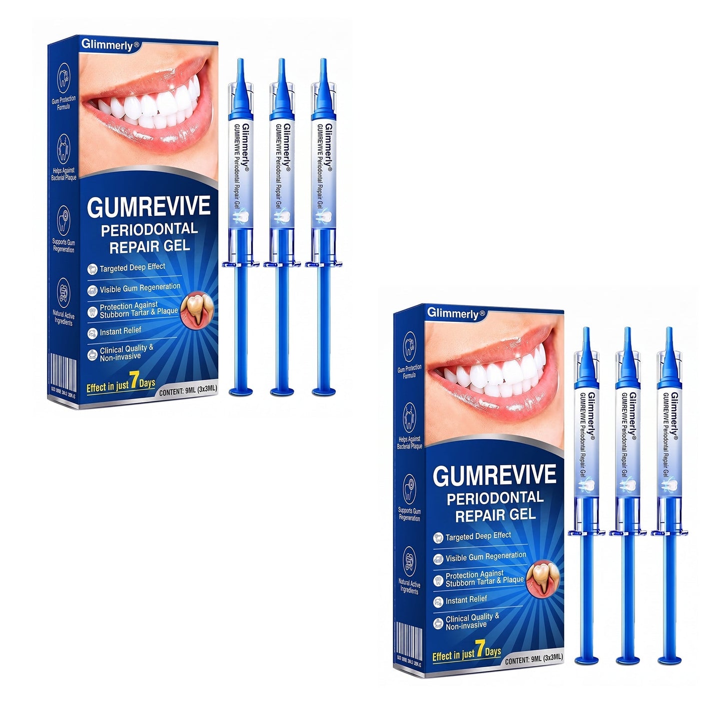 𝐆𝐥𝐢𝐦𝐦𝐞𝐫𝐥𝐲® 👀GumRevive periodontal repair gel💪